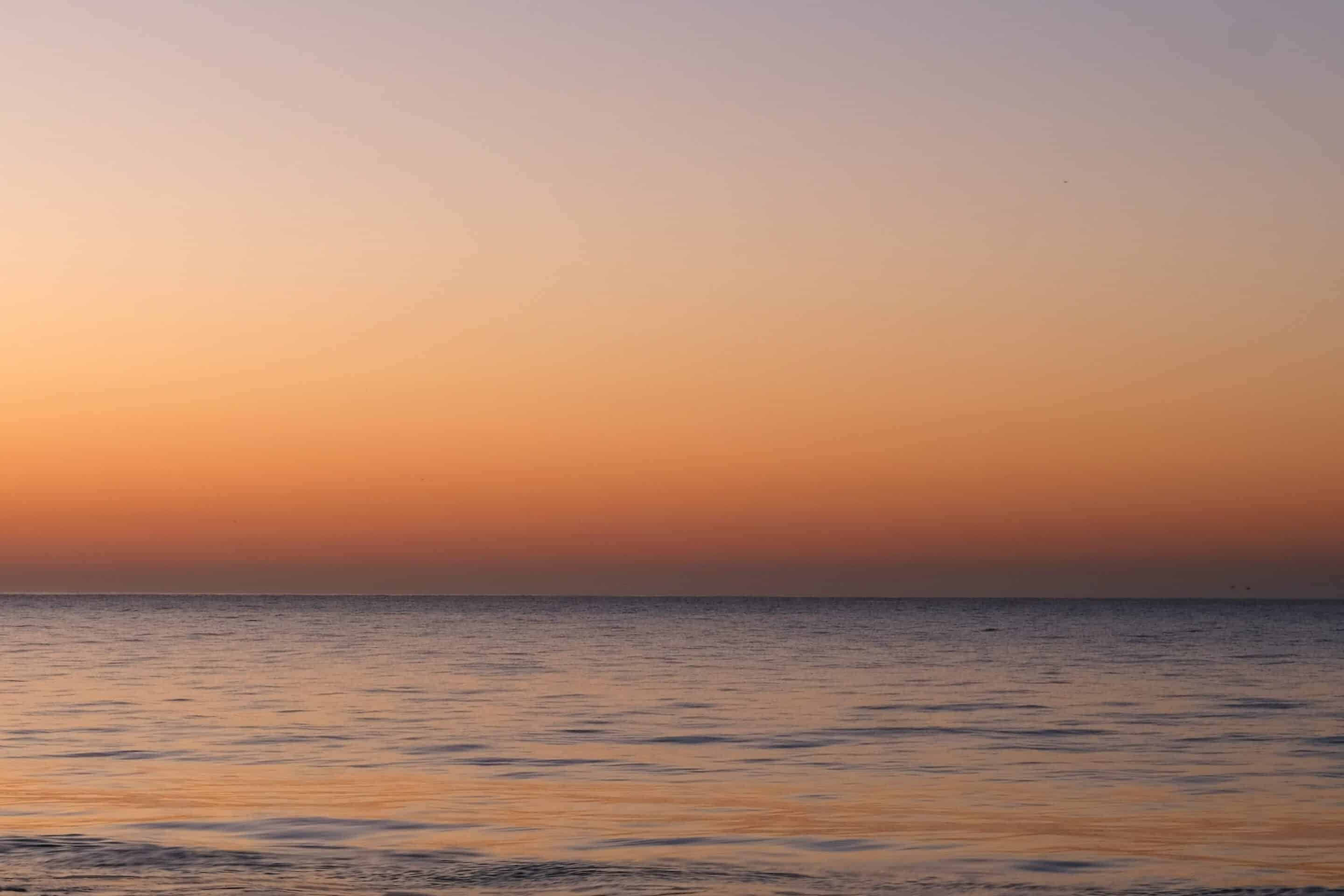 Sunrise over the ocean Sunrise over the ocean